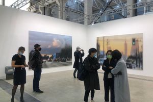 <a href='/art-galleries/xavier-hufkens/' target='_blank'>Xavier Hufkens</a>, West Bund Art & Design, Shanghai (11–14 November 2021). Courtesy West Bund Art & Design.